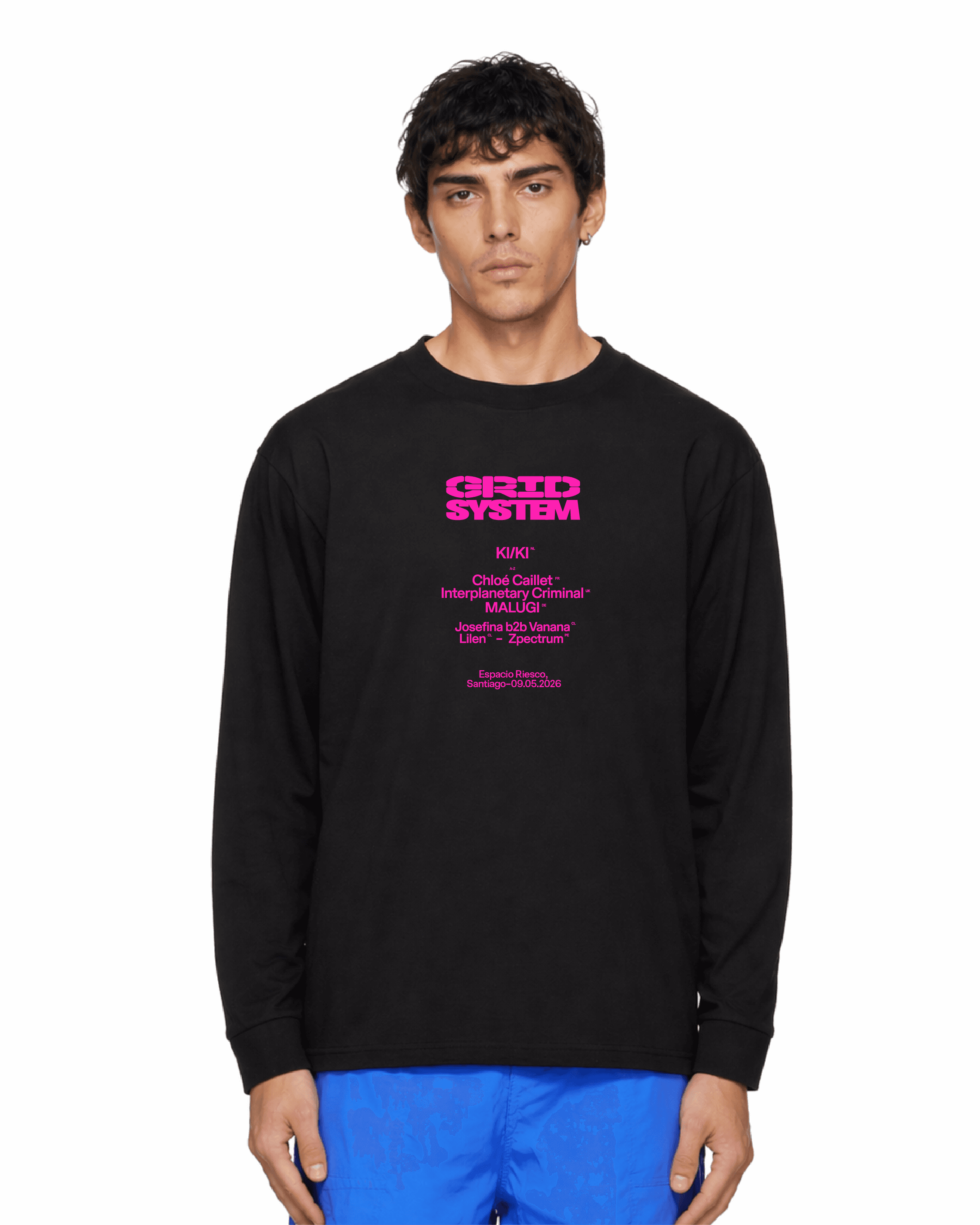 Polera GRID SYSTEM Art — Vista